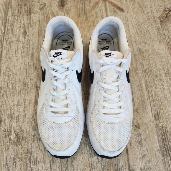 Nike Air Max Excee Athletic Running Shoes, White/Black, US Men's 14 - Picture 5 of 10